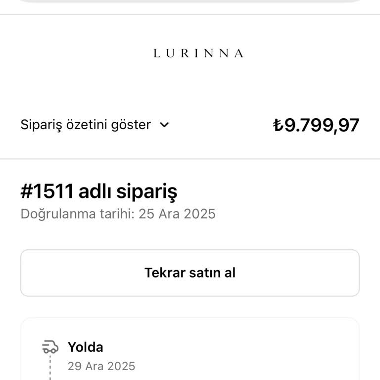 9.799 TL’lik Sipariş Teslim Edilmedi Ve İade Bekleniyor