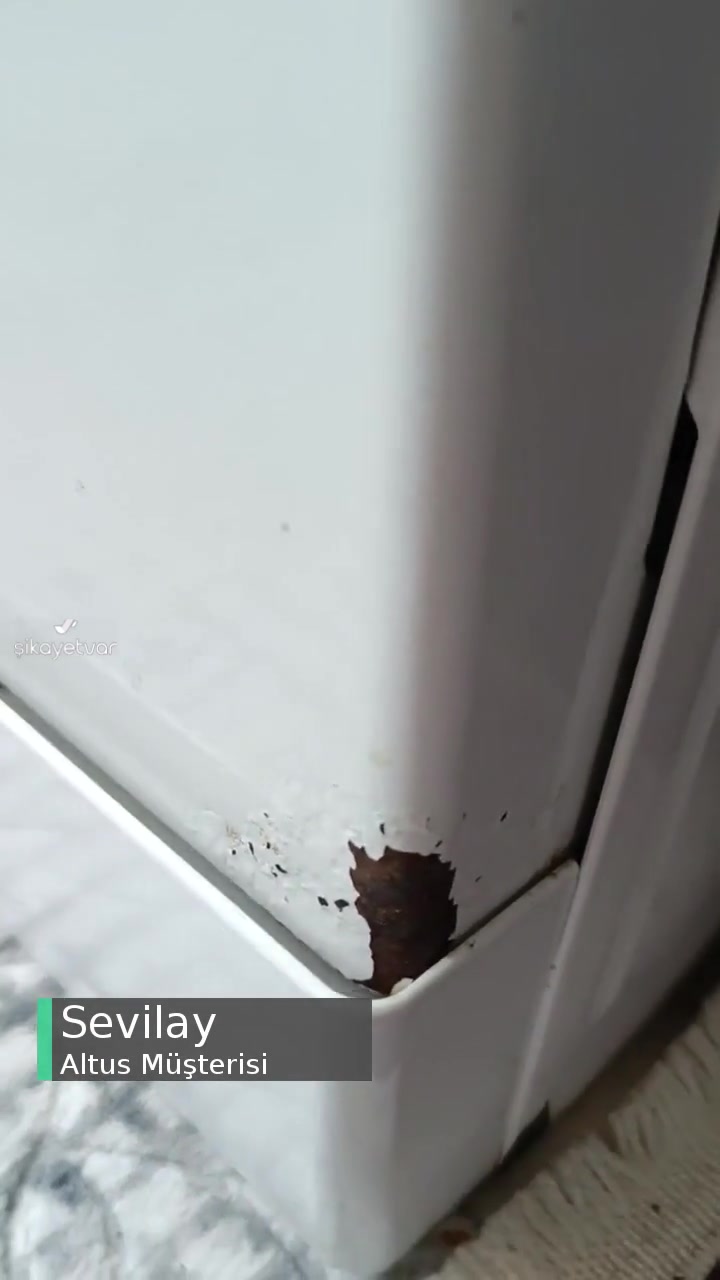 Altus Bulaşık Makinesi Dış Kapak Paslanması videonun kapak resmi