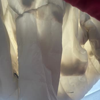 Soğuk Su Yıkamasından Sonra Terrex Montunda Kaz Tüyleri Topaklandı, Para İadesi Talebi