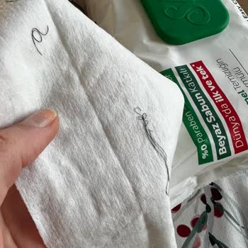 Temizlik Havlusunda Yabancı Madde Tespiti Ve Hijyen Endişesi