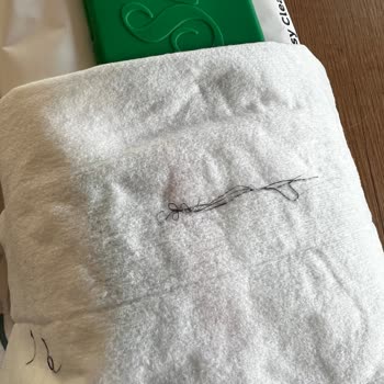 Temizlik Havlusunda Yabancı Madde Tespiti Ve Hijyen Endişesi