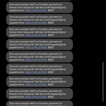 Dakikalar İçinde Gelen 35 Kampanya SMS’i Telefonumu Engelliyor