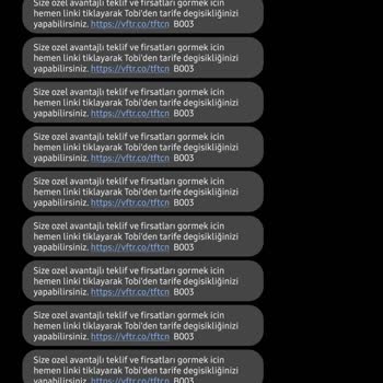 Dakikalar İçinde Gelen 35 Kampanya SMS’i Telefonumu Engelliyor
