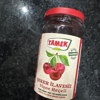 Tamek Vişne Reçeliyle Yaşadığım Şiddetli Karın Ağrısı Ve Ürün Geri Çağırma Talebi