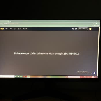 Tod Üyeliğim Bilgisayarda Çalışmıyor, Sürekli Sa-54946472 Hatası