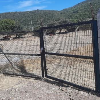 Gdz Elektrik Dağıtım Bahçemdeki Beton Desteği Kırması Ve Demir Kapıya Zarar Vermesi