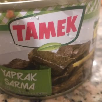 Migros Ve Tamek Asma Yaprağı Kıvamı Tüketilemez