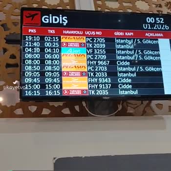 Pegasus Mağduriyet Ve Aynı Uçuşu 5 Kez Uzatma