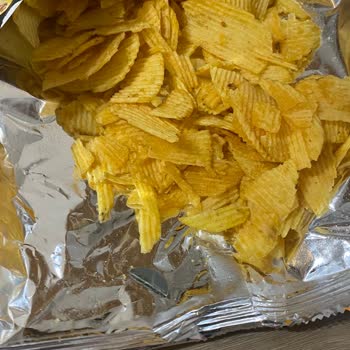 Harras Patates Cipsi İçinde Plastik Parça Bulundu