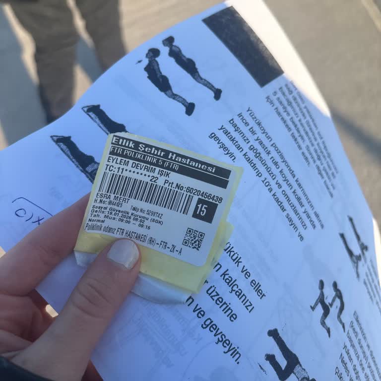 Planı Olmadan Fizik Tedavi Muayenesi Ve Yetersiz İlgi