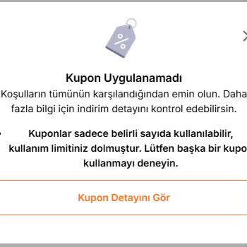 Migros Sanal Markette Kupon Kullanımında Yanıltıcı Limit Problemi