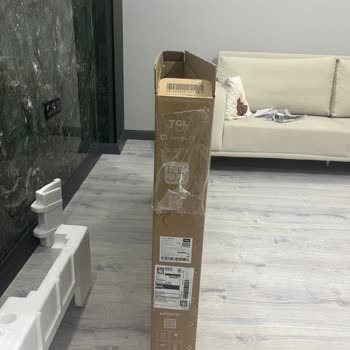 Kırık Ekranlı TV Kutu Hasarsız Değişim İstiyorum