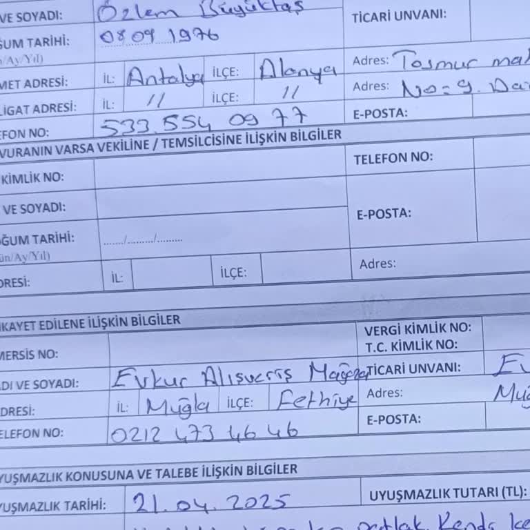 Alanya Kaymakamlığı'nda Engelli Vatandaşın 8 Aylık Bekleyişi Ve Ayıplı Telefon Şikayeti