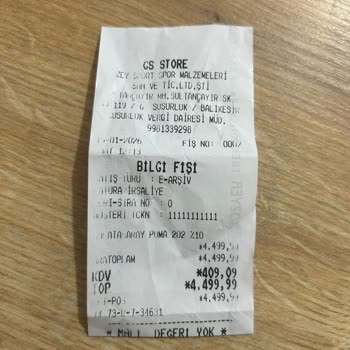 Stok Yokluğundan Dolayı Yeni Formanın Değişim Ve İade Talebinin Reddedilmesi