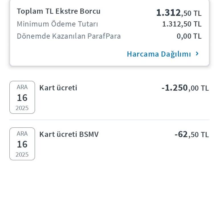 Kullanılmayan Kredi Kartına Yansıtılan Aidat Ve Ücretin İadesi Talebi