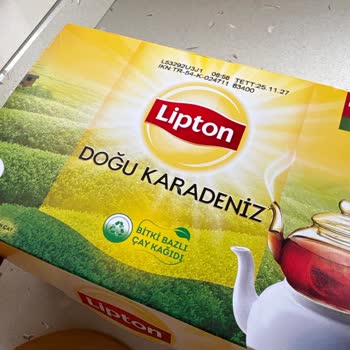 Bergamot Aromalı Olması Gereken Lipton Çayda Aroma Eksikliği