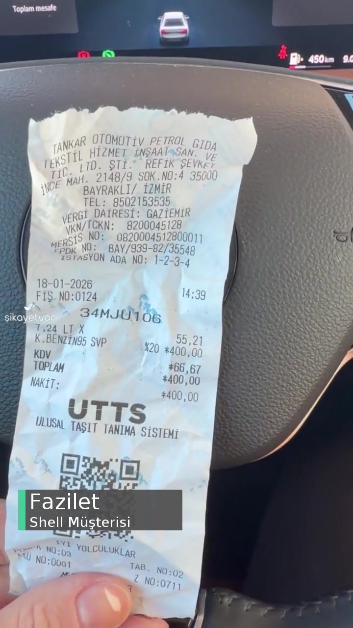 Shell Benzin İstasyonu Yakıt Vermeyip Verdik Dediler! videonun kapak resmi