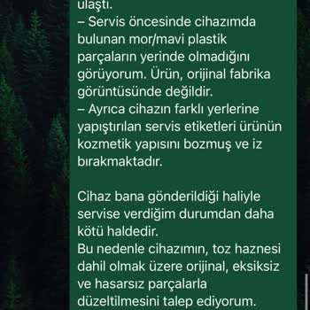 Yetkili Serviste Hatalı Onarım Ve Ürün Hasarı, Migros’tan Sorumluluk Talebi