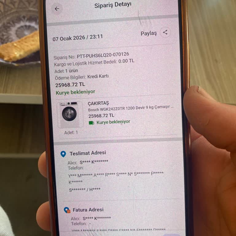 Epttavm Beklemede: Çamaşır Makinesinin 15 Günlük Gecikmesi Ve Açıklama Talebi