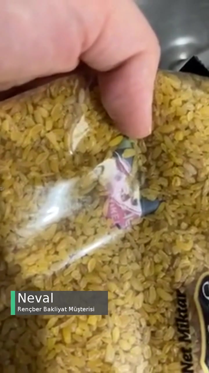 Rençber Bulgur İçinden Böcek Çıkması videonun kapak resmi