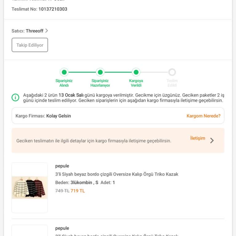 Kolay Gelsin Teslim Edilmedi Ve Yanıt Yok, Mağduriyet Yaşanıyor