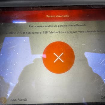 Kayseri ATM'sinde 1700 TL Yatırıldı, Ancak Para Hesaba Yansımadı