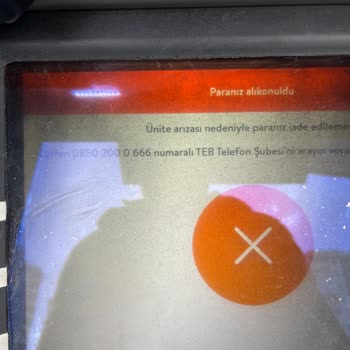 Kayseri ATM'sinde 1700 TL Yatırıldı, Ancak Para Hesaba Yansımadı