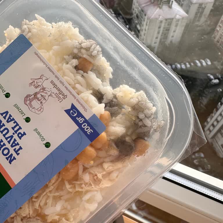 Müddetinden Önce Küflü Tavuk Pilavı Ve Kaba Müşteri Hizmetleri