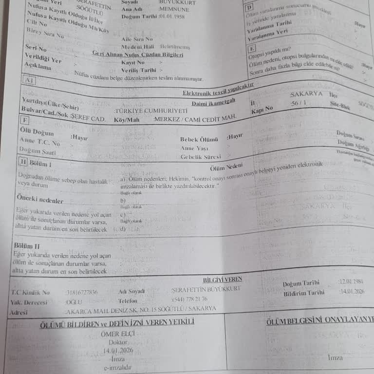 Vefat Eden Baba Hattı İçin 1300 TL Cayma Bedeli Talebi İnsani Değil