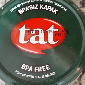 Tat Markasının Türlü Ürününün Sebze Çeşitliliği Eksik