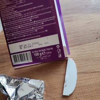 Bim Şubesinden Aldığım Buono Çikolatanın İçinden Plastik Parça Çıktı