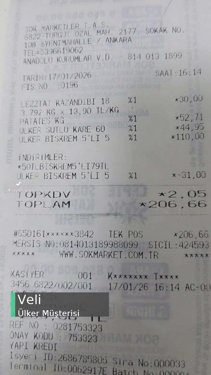 Ülker Kare Çikolata Bozuk Çıktı videonun kapak resmi