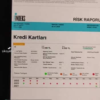 Findeks Kanuni Takibin Kaldırılmasını İstiyorum!