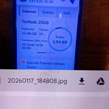 Bayiden Paket Değişikliği Nedeniyle Ek 3 GB İnternet Eksikliği