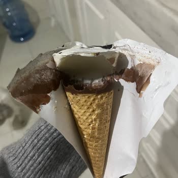 Şok Marketten Golf Maraşım Dondurma Külahı Boş Çıktı