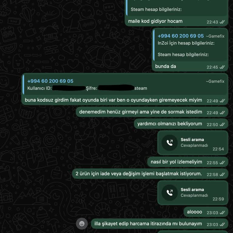 Eksik Teslimat Ve Aktif Olmayan Üyelikler Nedeniyle Mağduriyet