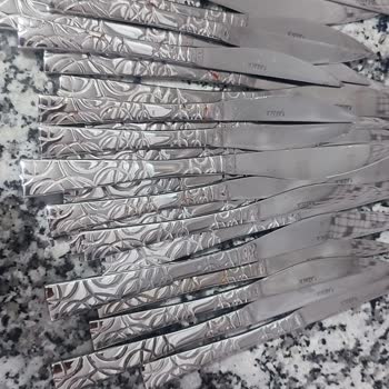 Karaca Çatal Bıçak Takımı Paslandı