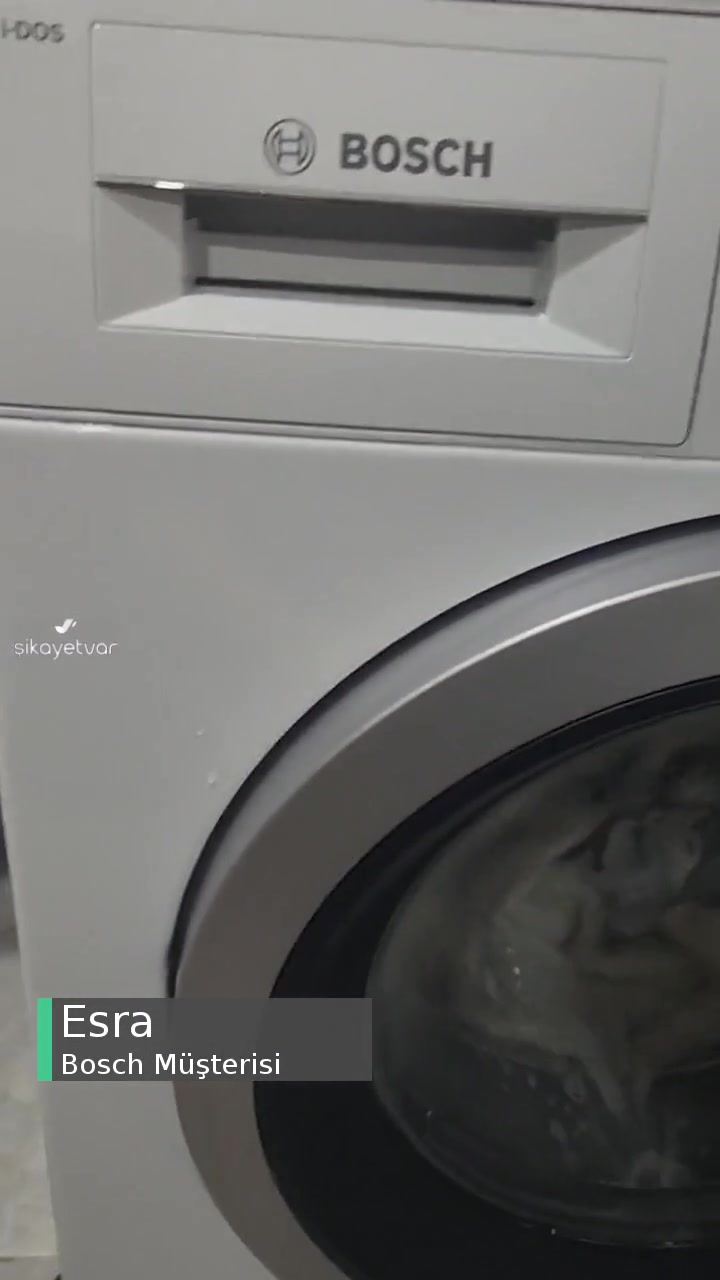 Bosch Çamaşır Makinesi Wau28p91TR Sıkıntısı! videonun kapak resmi