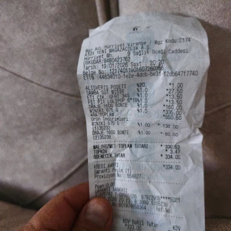 A101 Viranşehir Şubesinde Etiket Ve Kasa Fiyatı Farkı