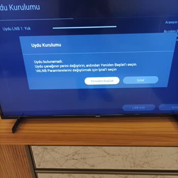 Philips TV'de Uydu Alıcısı Çalışmıyor Ve Kanallar Gitti