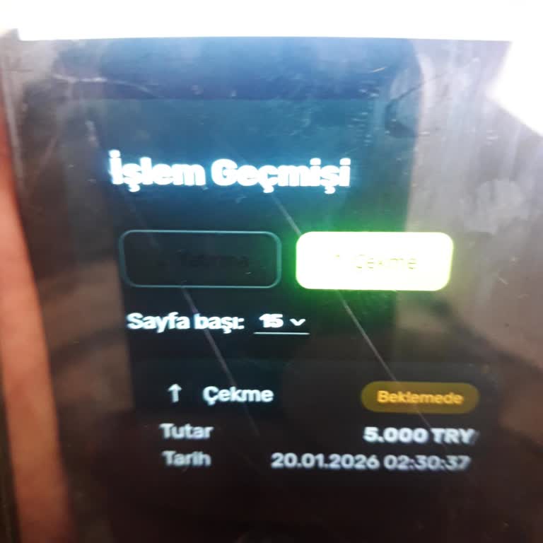 Yatırdığım 1000 TL Ve Bonusun Çekilememesi