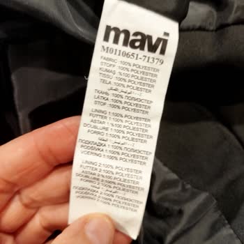 Mavi Montunun Yıkamada Deforme Olması Ve Değişim Reddi