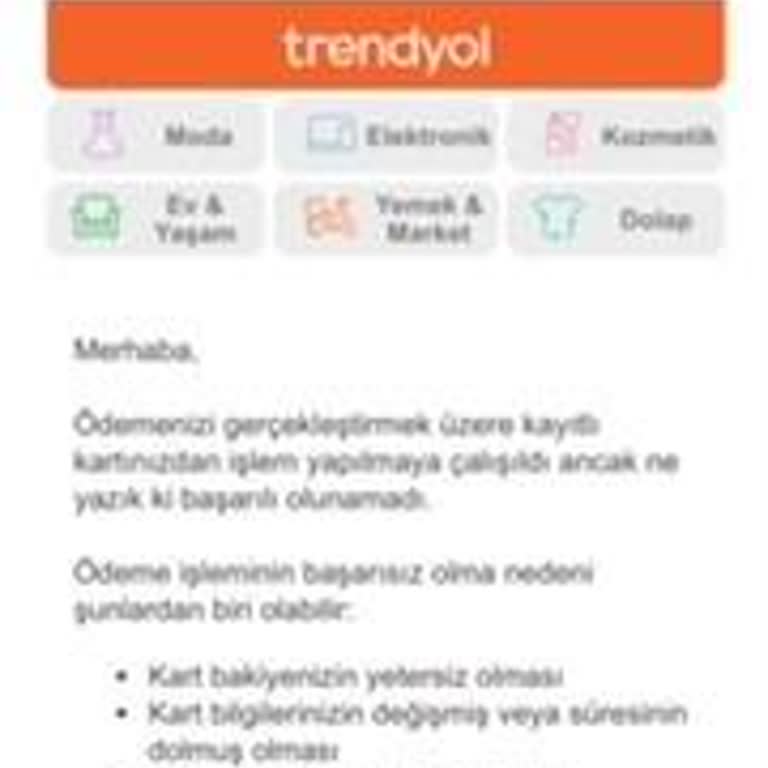 Trendyol’da Üyelik Olmadan Tekrarlanan Kredi Kartı Ücret Denemeleri