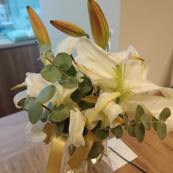 Solmuş Çiçek Buketi Teslim Edildi, Taze Değişim Talebi