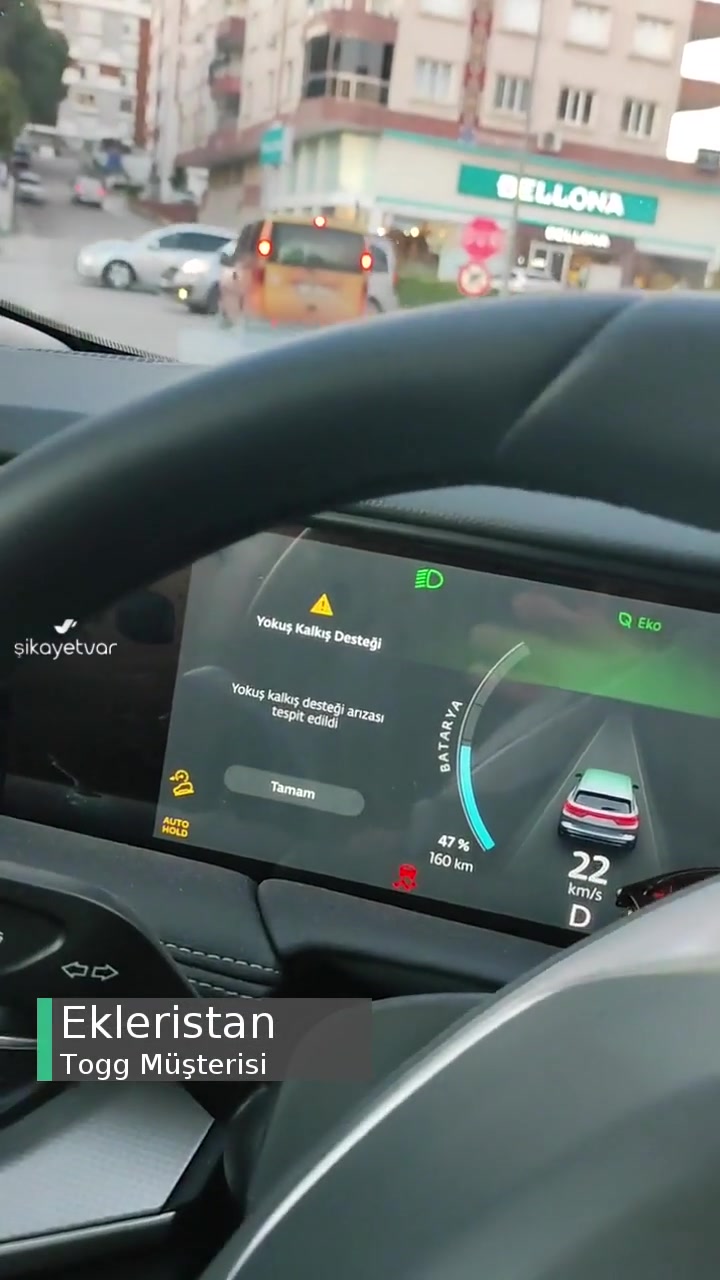 Togg T10X Yokuş Kalkış Arızası Ve Diskten Ses Gelmesi! videonun kapak resmi