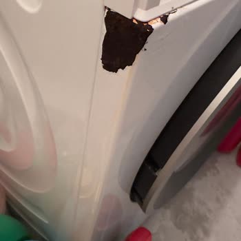 Bosch Çamaşır Makinesinde Deterjan Haznesi Boya Kabarması Ve Ücretsiz Parça Değişimi Talebi