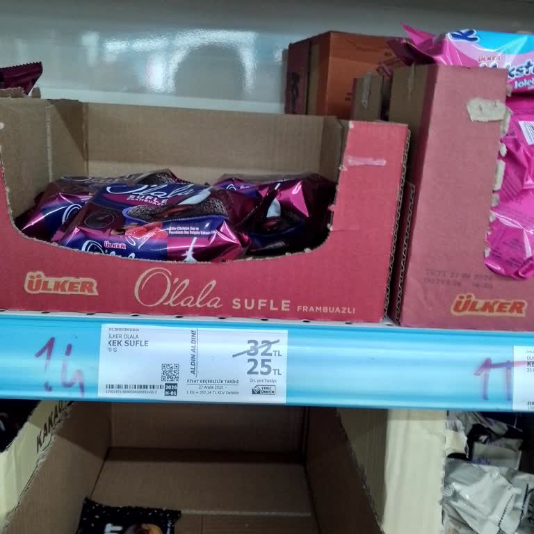A101 Şubesinde Ülker Olala Ürününde Etiket Ve Kasa Fiyatı Farkı Müşteriyi Mağdur Ediyor!
