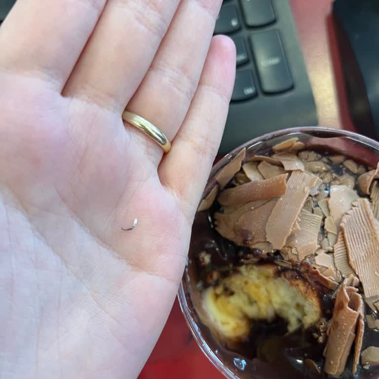 Profiterolde Metal Parça Bulunması Sağlık Tehlikesi Ve Geri Ödeme Talebi