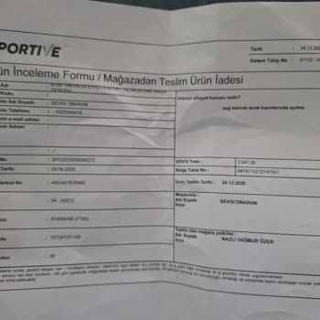 Ayakkabının Sağ Tekinde Açılma Ve Garanti Reddi