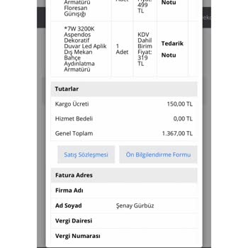 Eksik Ürün Teslimatı Ve Çifte Kargo Ücretinin İadesi